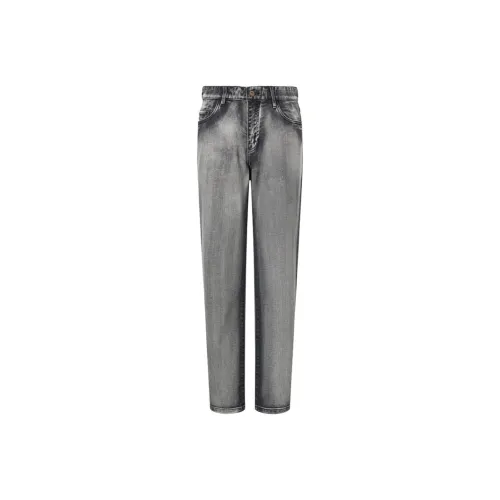 ANDREW MACKENZIE SS24 Jeans Men's Gray