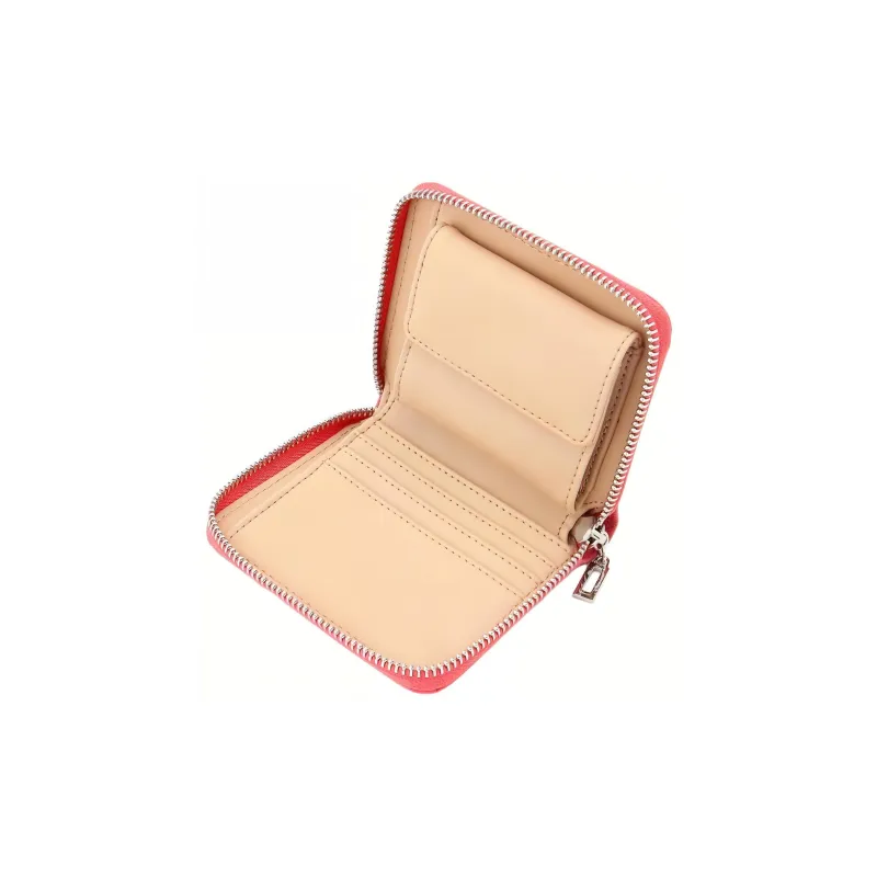 GUESS Polyvinyl Chloride Wallet Small Size Women's Pink-2