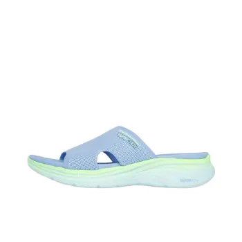 Skechers Vapor Foam Slide Slippers Women's Blue