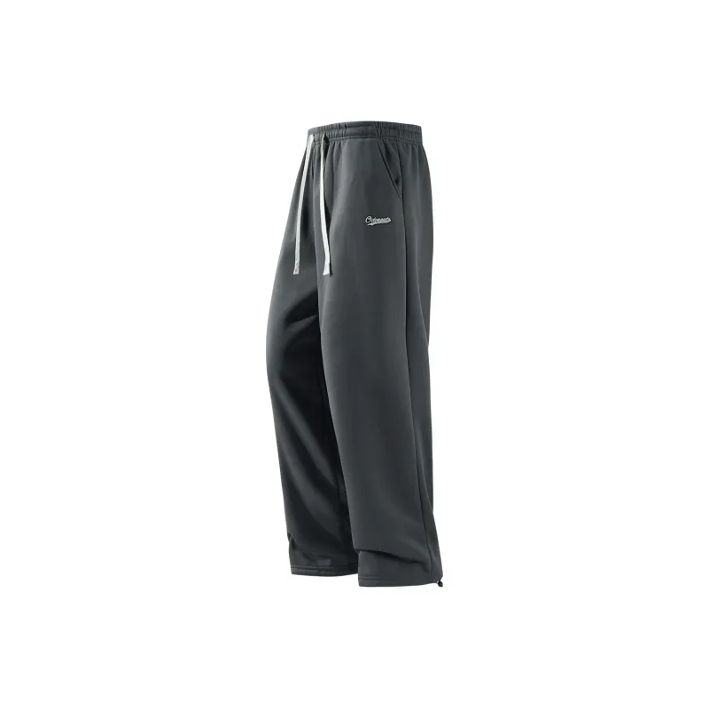Small Columns Under The Sea Knitted Sports Pants Unisex-8