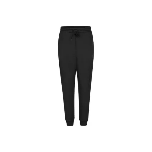 asics Grey Knitted Sweatpants Men's Black