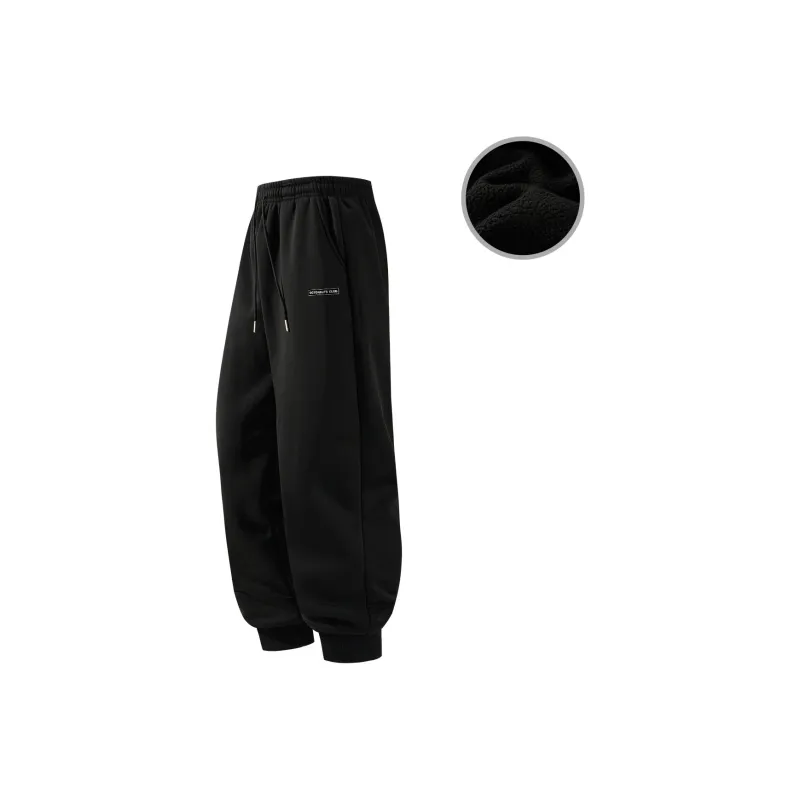 Small Columns Under The Sea Knitted Sports Pants Unisex-8