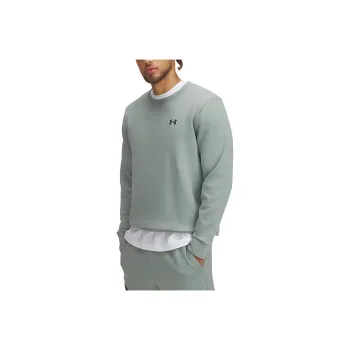 Under Armour Unstoppable UA FLC CREW Sweatshirt Men's Lime Green