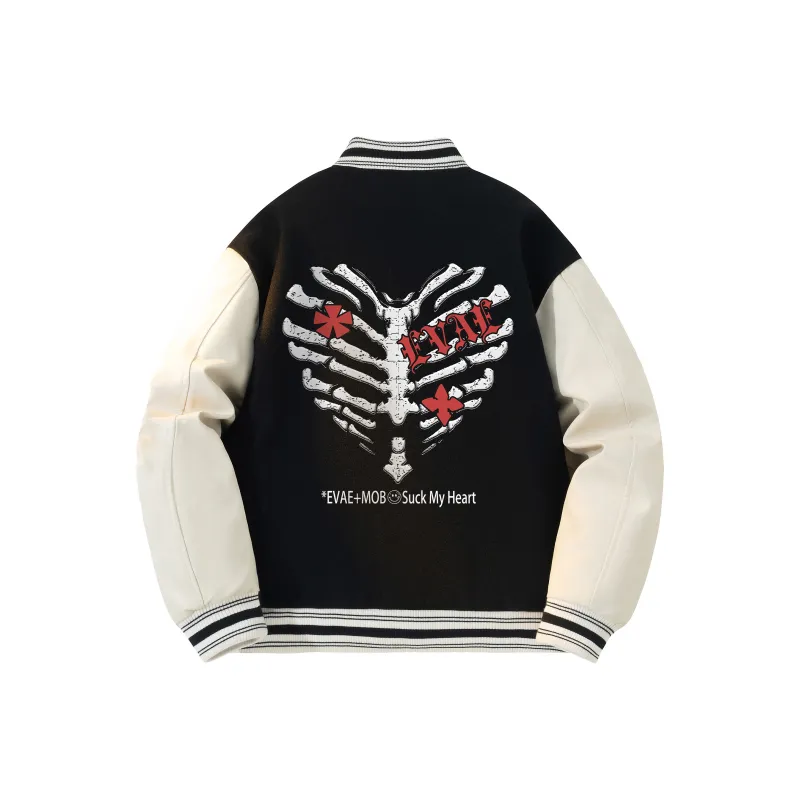 *EVAE+MOB Baseball Jacket Unisex-21