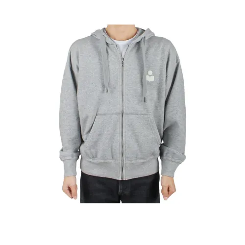 ISABEL MARANT FW24 Jackets & Coats Men's Gray White