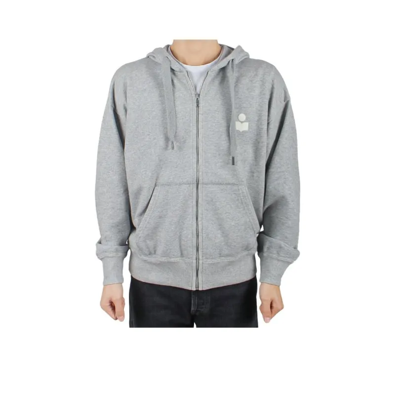 ISABEL MARANT FW24 Jackets & Coats Men's Gray White-0