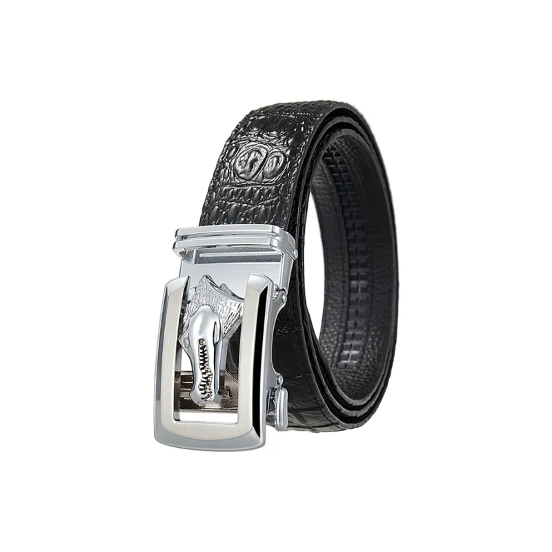 Yalu Preferred Cow Split Leather Belts Unisex Width 3.5CM-4
