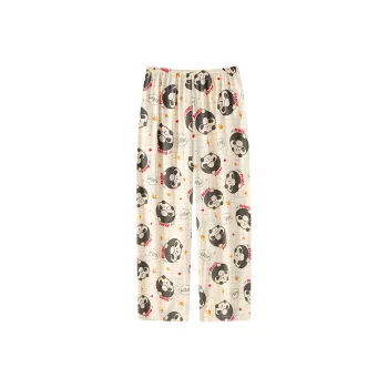Gongdie Pajama Pants Women's Apricot