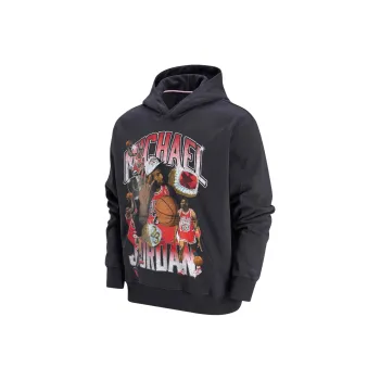 Jordan Flight Fleece Sweatshirt Men's Gray Black