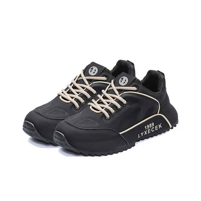 Yi Jiabao Anti Slip Wear Resistant Low Top Chunky Sneakers Men's-1
