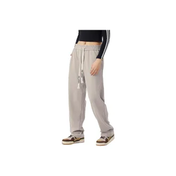 RAP PANDA Knitted Sports Pants Unisex Neon Yellow