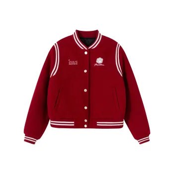 RickyisClown Baseball Jacket Unisex Red