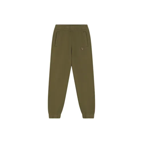 Maison Kitsune Bold Fox Head Patch Sweatpants