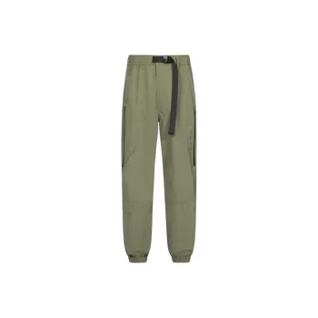 EVISU Casual Pants Men Dark Army Green