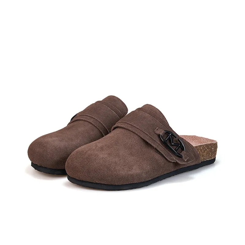 Joy&Mario Slip Resistant Closed Toe Slippers Women's-2
