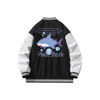 Small Columns Under The Sea Baseball Jacket Unisex