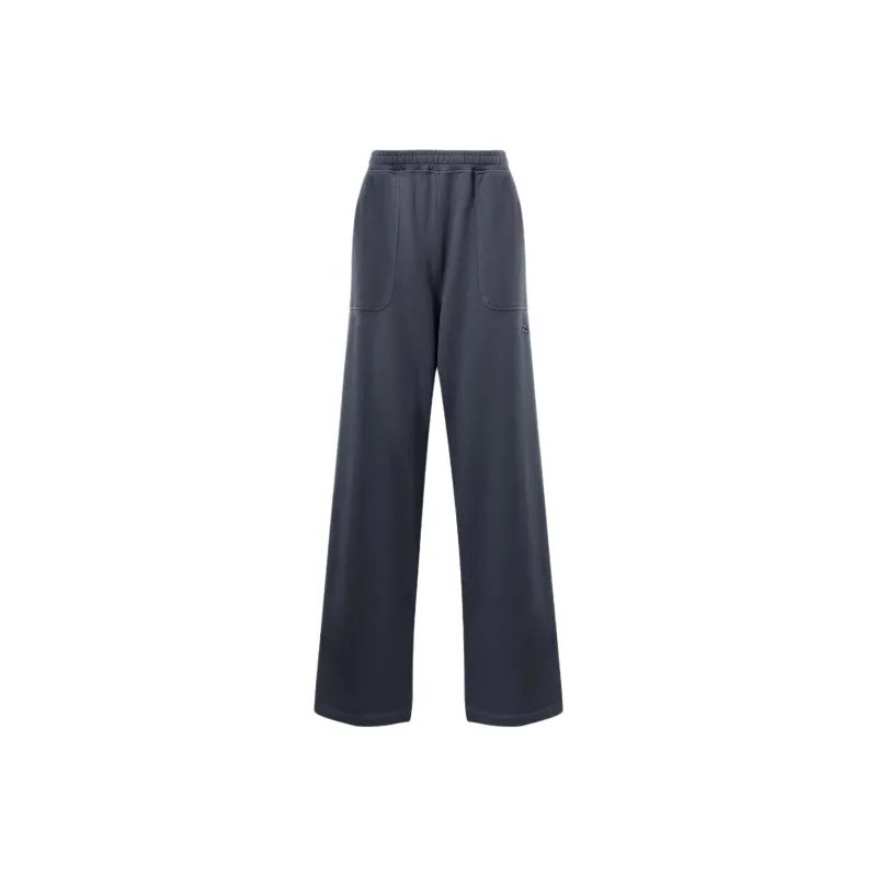 Reebok Wide-Leg Track Pants Casual Pants Unisex Stone Blue-0