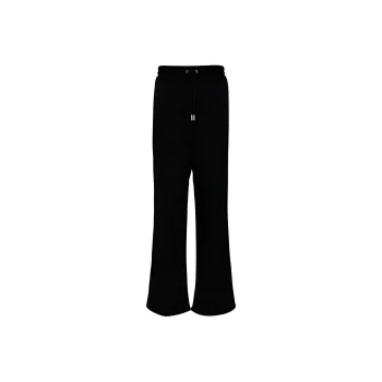 OFF WHITE Drawstring Straight Leg Trousers