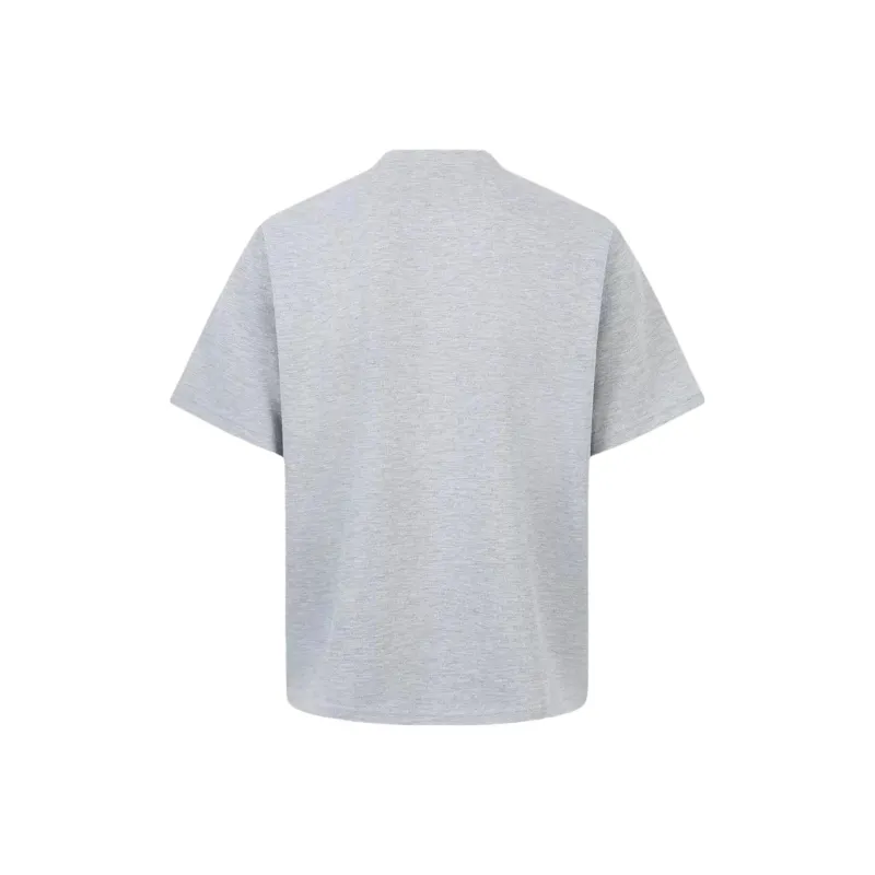KVIV T Shirts Men Gray -5