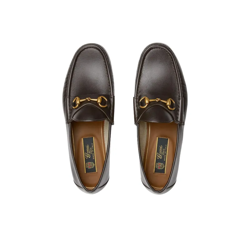 GUCCI Horsebit 1953 Casual Shoes Men's Dark Brown-2