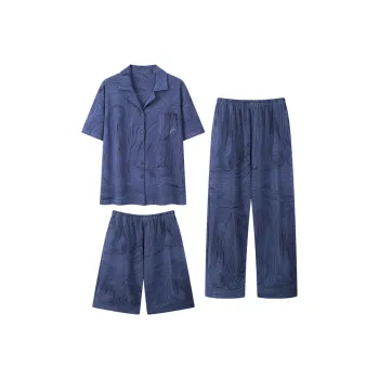 GOSO Pajama Set Men's Royal Blue