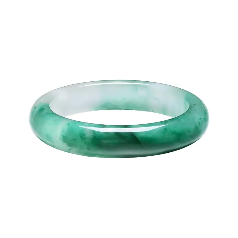 JINGUIFU African Emerald Bangles Women's-1