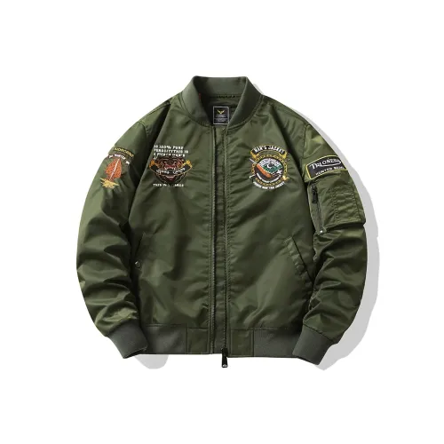TREK&TRAVEL Baseball Jacket Men's