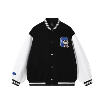 Teddy Bear Collection Baseball Jacket Coat Unisex