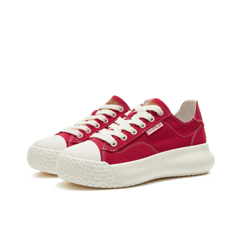 VOBA Anti Slip And Wear Resistant Height Increasing Low Top Canvas Shoes Women's-17