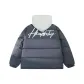 Dark Gray (White Signature Font) White Hooded