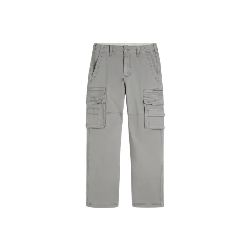 Hollister Cargo Pants Men's Gray-0