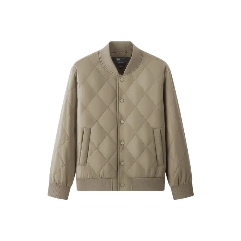 Red bean Puffer Jackets Men-6