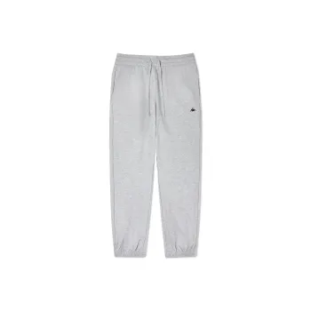 Kappa KAPPA 1916 Summer Knitted Sports Pants Men's Medium Light Heather Gray