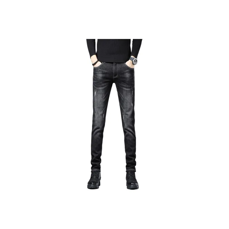 PIERRE CARDIN Jeans Men's Black Gray-4