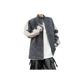 NEAR HERE Leather Jacket Unisex