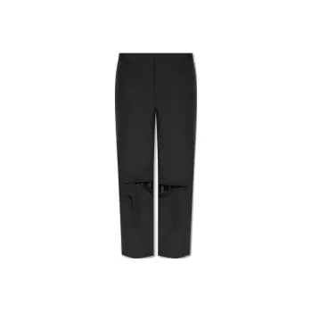 Givenchy Worn Effect Straight Leg Trousers