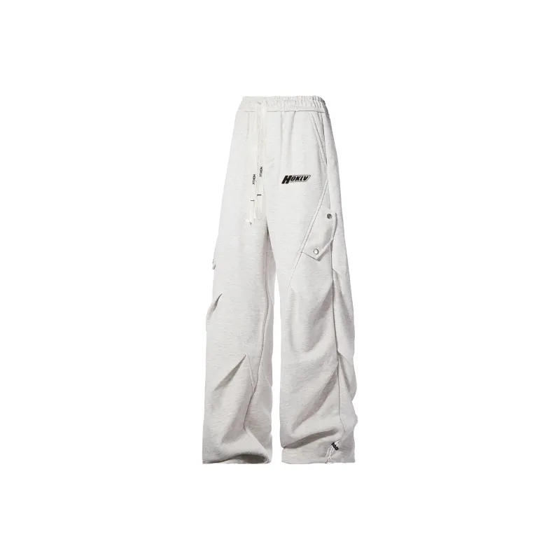 HOKLV Knitted Sports Pants Unisex-0