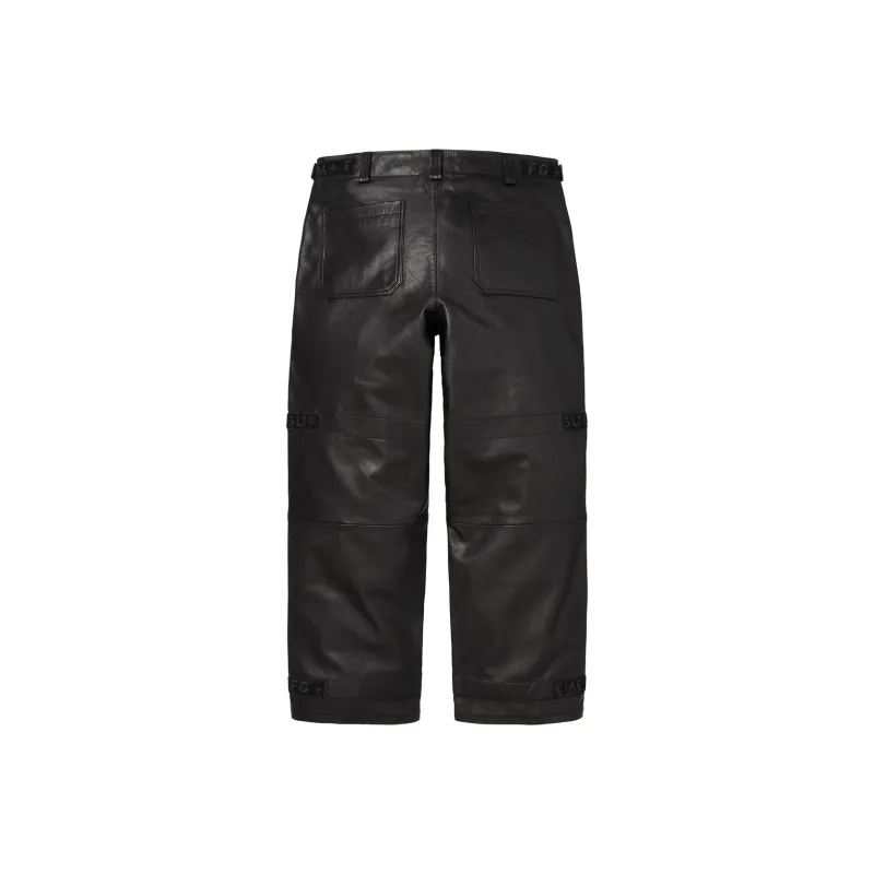 Supreme Marithé + François Girbaud Shuttle Tape Leather Cargo Pant-1