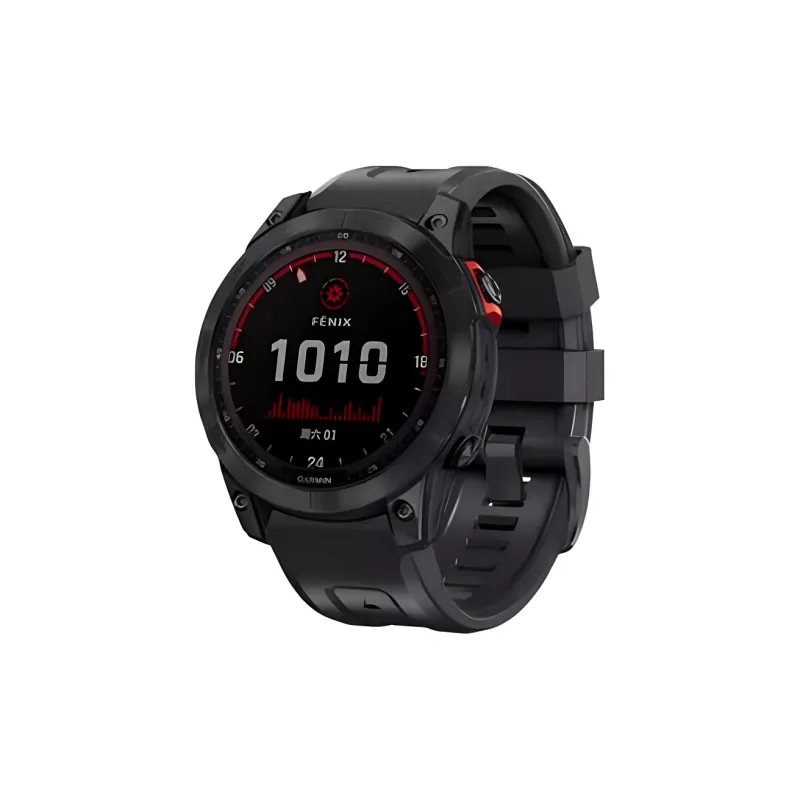IXN Watch Band Garmin Fenix 7x/6X/5 Pro Compatibility Silicone Material-1