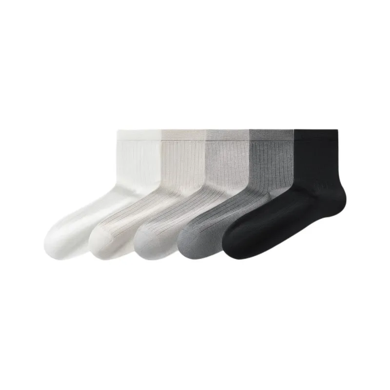 Temooues Mid Calf Socks Men's Combo Set-10