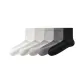 [5 Pack/10A Antibacterial Mulberry Silk]White+White Gray+Light Gray+Dark Gray+Black