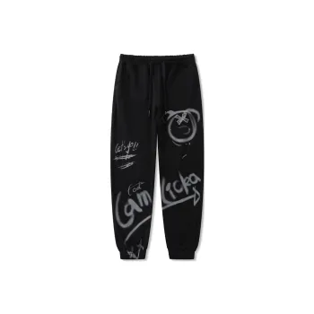 LAMLICKA Casual Pants Unisex Black