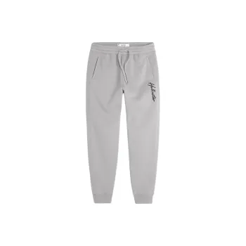 Hollister Knitted Sports Pants Men's Gray