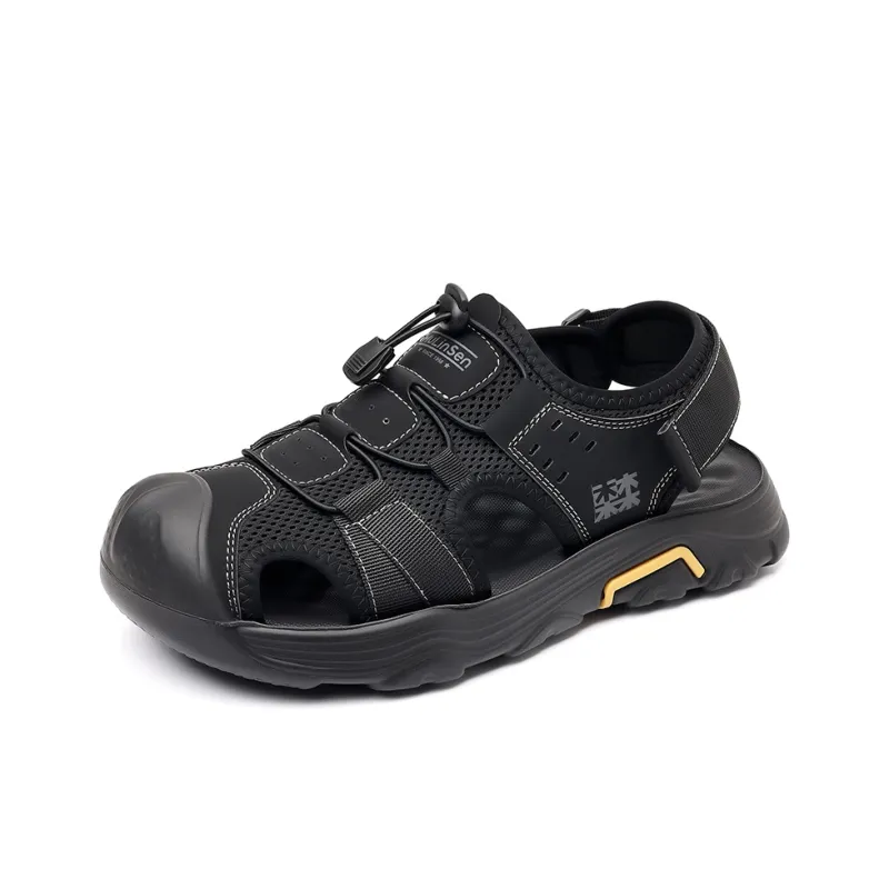 Mulinsen Slip Resistant, Anti Collision, Lightweight River Trekking Shoes Men's-5