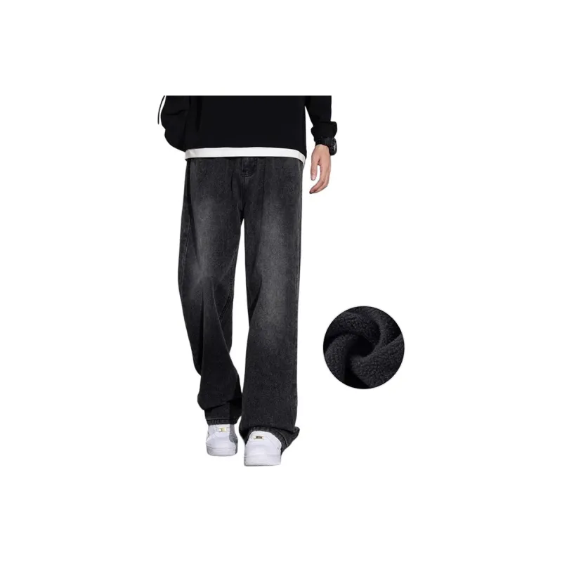 Warrior Huichao Riding The Wind Collection Jeans Unisex-12