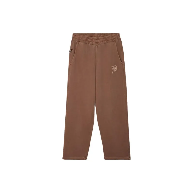New Era x MLB FW24 Knitted Sports Pants Unisex Coffee-0