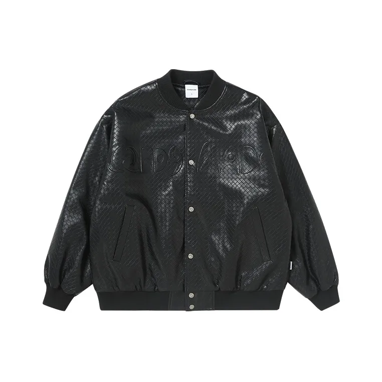 Candymade Haus Baseball Jacket Unisex Black-0