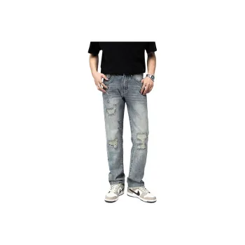 SONGS ALONG Jeans Men's Vintage Blue