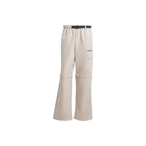 Adidas Originals Zip Off Pants Knitted Sweatpants Men's Earth Umber