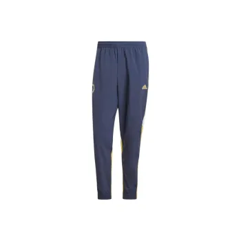 Adidas Juventus FW24 Knitted Sports Pants Men Aurora Ink Color
